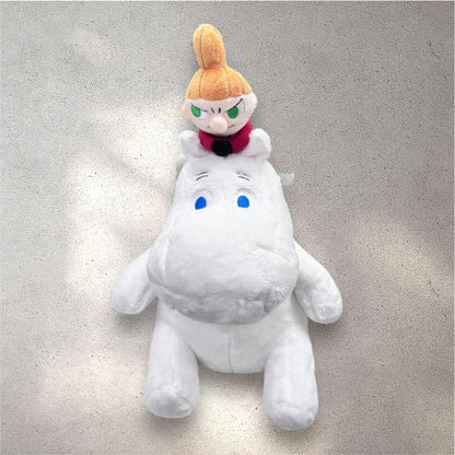 Moomin Ichiban Kuji A Prize Moomintroll & Little My Plush Doll Stuffed toy 26cm2