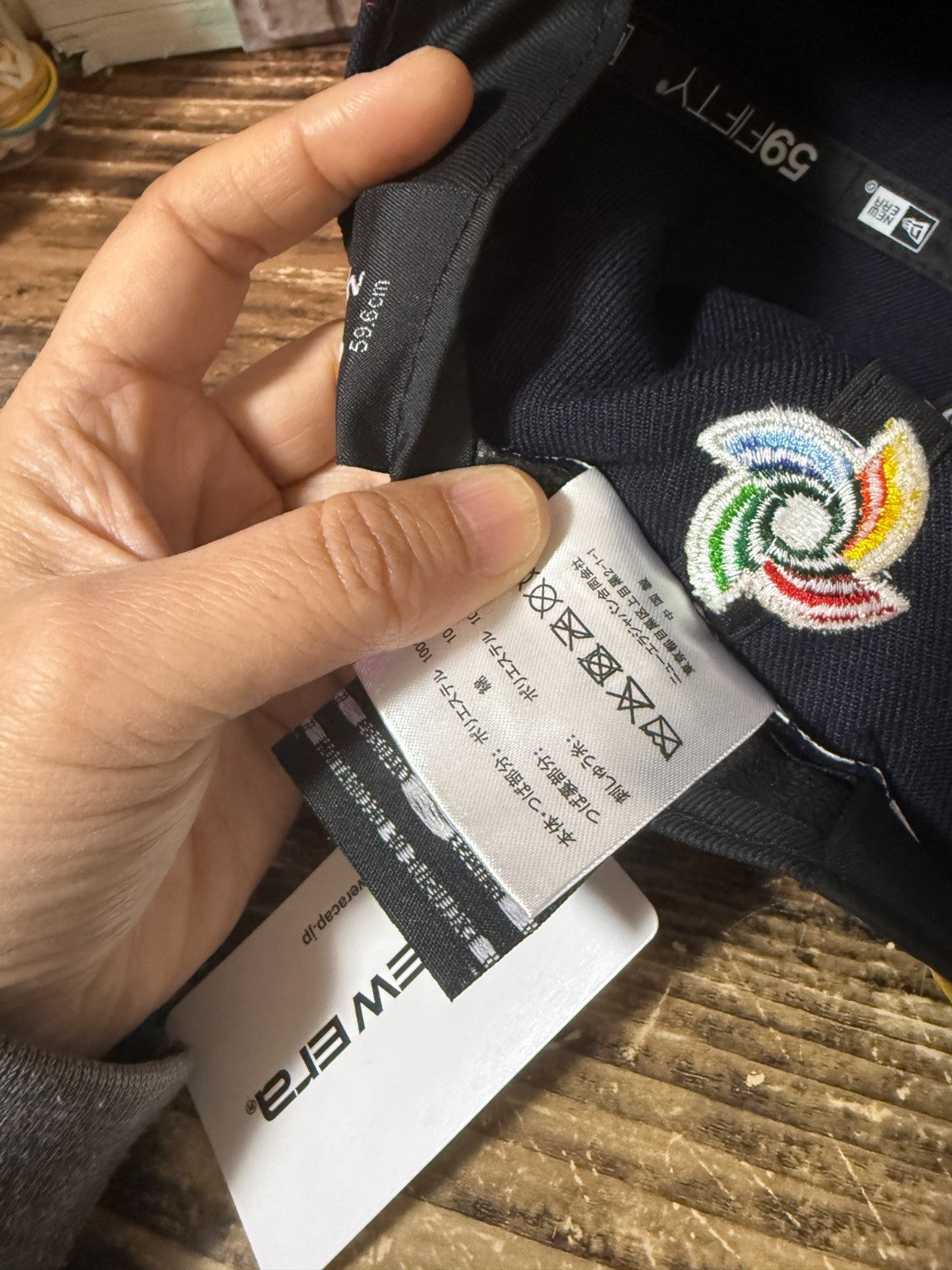 MLB NEW ERA 59 Fifty 7 1/2 Baseball Flat Cap embroidery Logo WBC Samurai Japan4