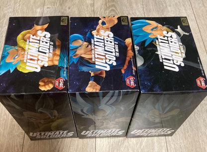Dragon Ball Ultimate Soldiers Goku Vegeta Gogeta Set of 3 Figures From JAPAN NEW4