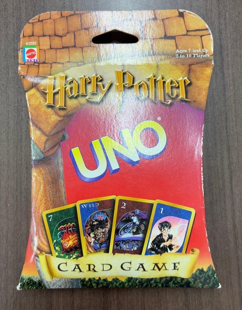 UNO Harry Potter Japan Exclusive Special Edition 2 Bonus Cards Sealed0
