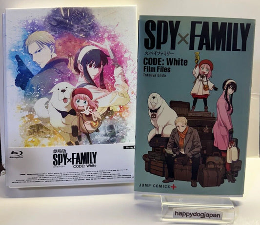 SPY x FAMILY CODE White 2 Blu-ray Deluxe Edition & Movie Bonus Japan English