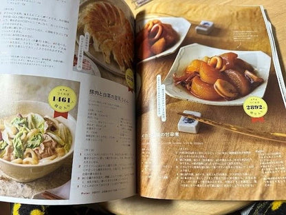 Cookpad-Plus Winter issue Magazine set of 2 Snoopy Porcelain Oval Plate JAPAN