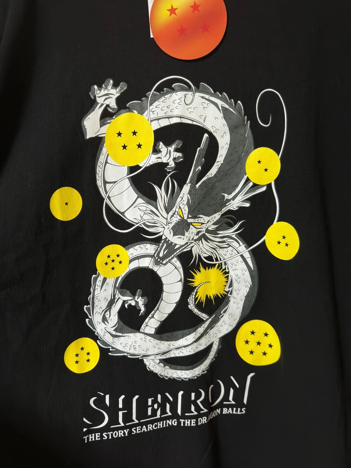 DRAGON BALL Toei Animation T-shirt 4L Size SHENRON Grants Wishes From JAPAN