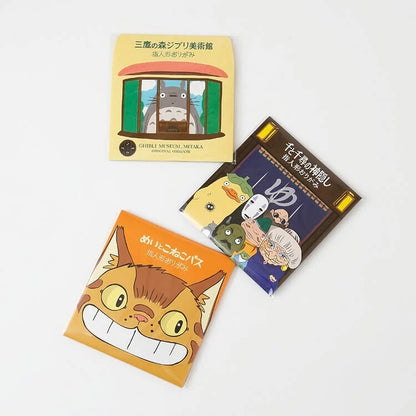 Ghibli Museum Limited Original Finger Puppet Origami Set Totoro Tamagohime JAPAN