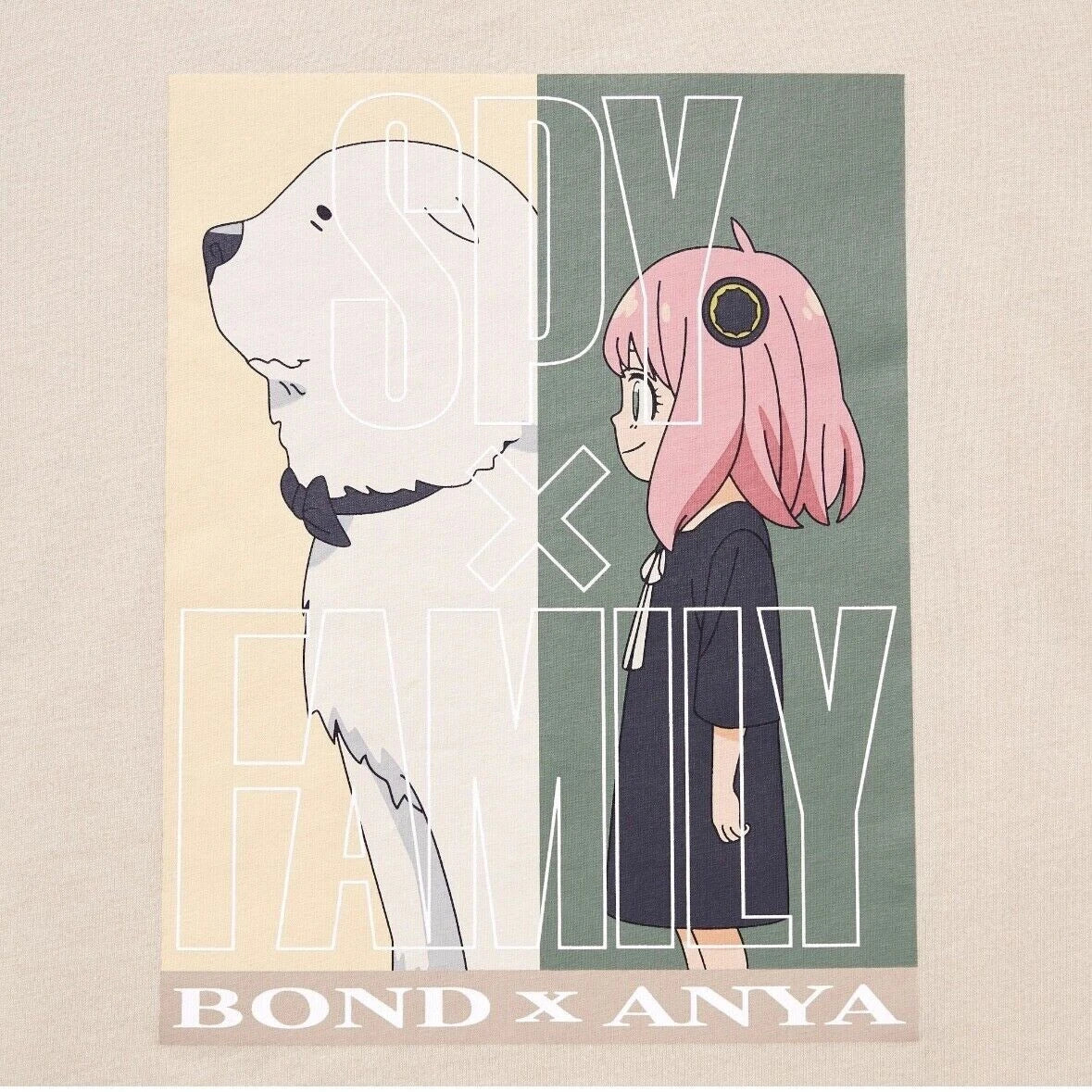 SPY X FAMILY Uniqlo UT 2nd Ed. Kids T-shirt Anya & Bond 160 cm JAPAN