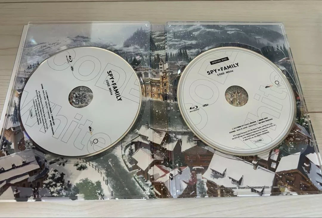 SPY x FAMILY CODE White 2 Blu-ray Deluxe Edition & Movie Bonus Japan English