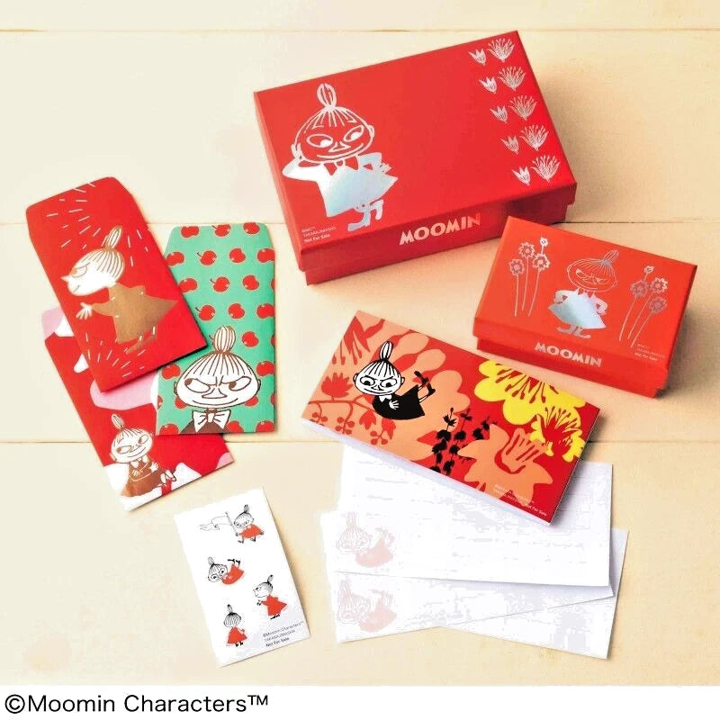 InRed January 2023 special edition appendix MOOMIN Little My x InRed 7-piece set