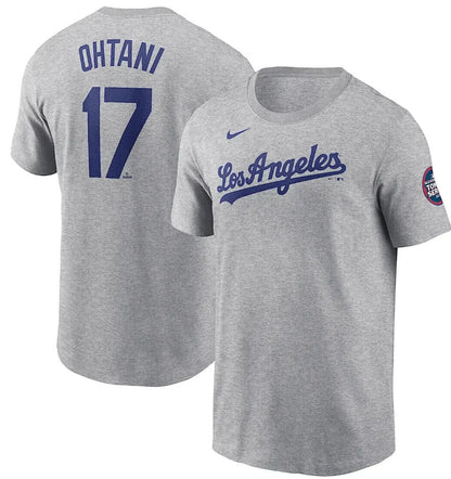 NIKE SHOHEI OTANI MLB Tokyo Series Dodgers T-Shirt XL size Gray From JAPAN