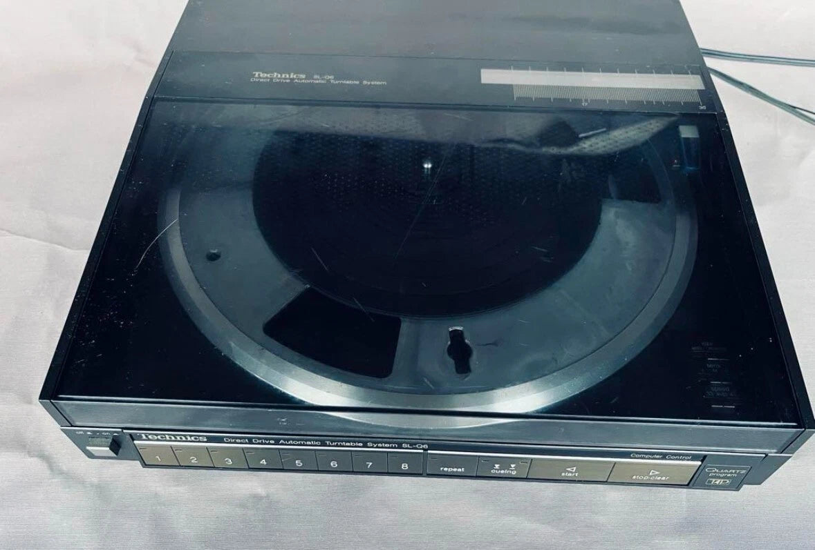 Technics SL-Q6 Direct Drive Automatic Turntable System Made in JAPAN Works