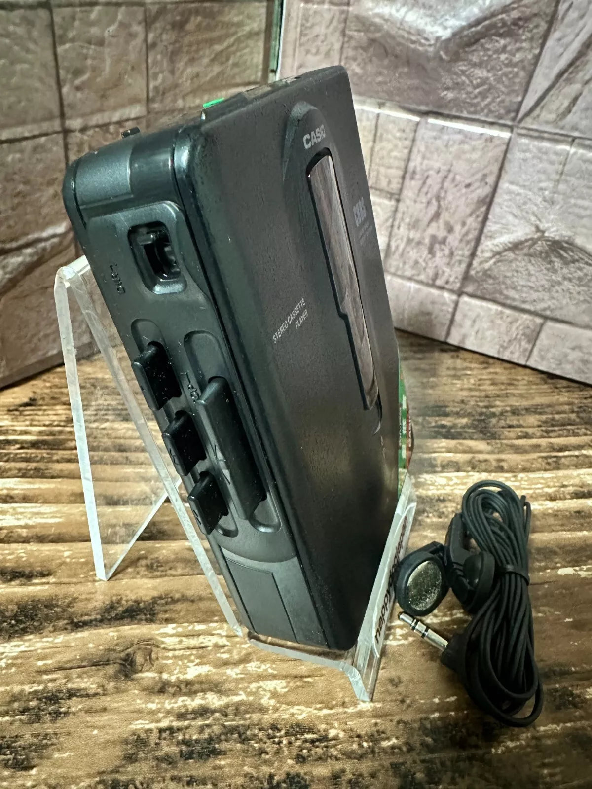 CASIO NA-P2 1991 Cassette Recorder with Manual & Stereo Earphones Box JAPAN NEW