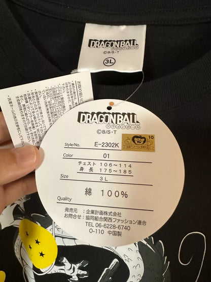 DRAGON BALL Toei Animation T-shirt 3L Size SHENRON Grants Wishes From JAPAN
