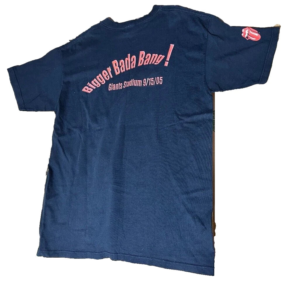 THE Rolling Stones Vintage T-Shirt L 2005 Sopranos giants stadium orginal JAPAN