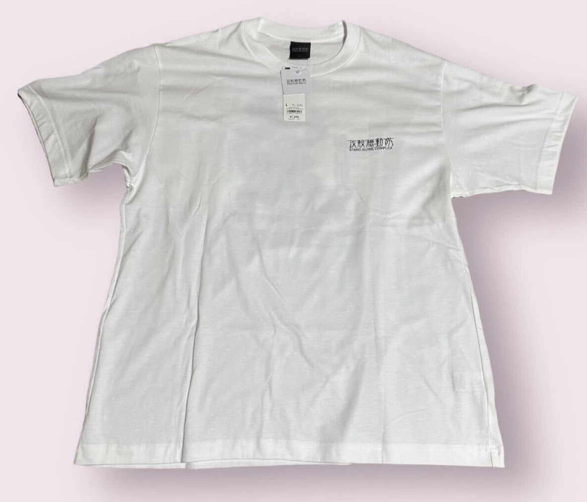GHOST IN THE SHELL GU T-shirt Stand Alone Complex Water Scorpion Motoko L JAPAN