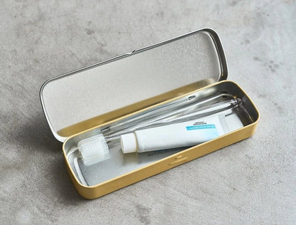 SNOOPY Design Fountain Pen with 3-Color Ink & Tin Case Japanese Manual JAPAN NEW