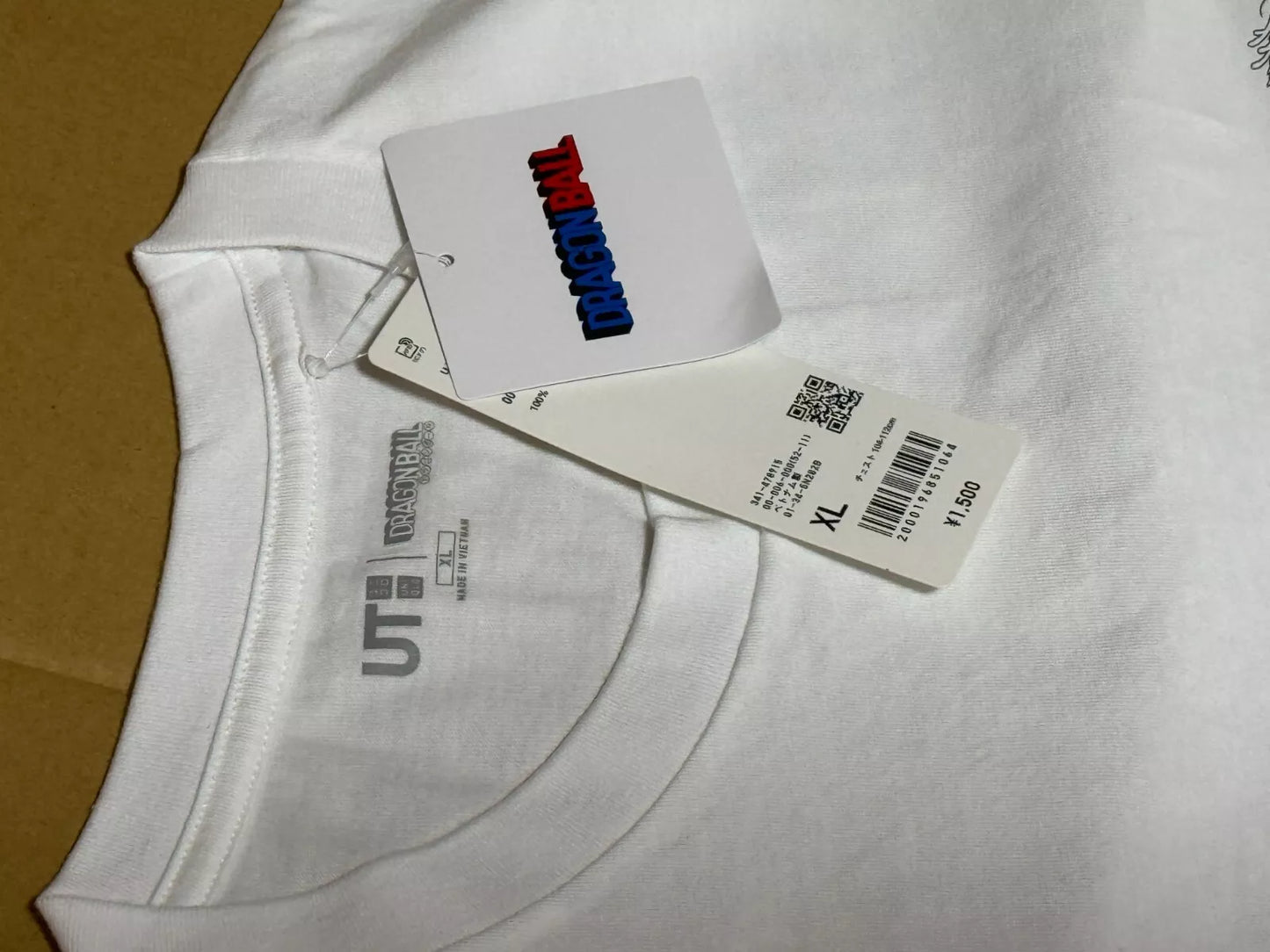 DRAGON BALL Uniqlo UT graphic 2025 T-shirt regular Goku Bulma White XL JAPAN