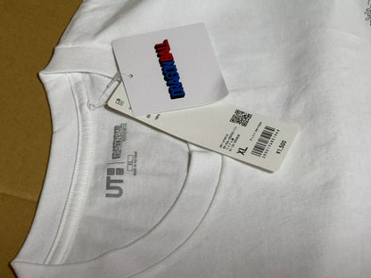 DRAGON BALL Uniqlo UT graphic 2025 T-shirt regular Goku Bulma White XL JAPAN