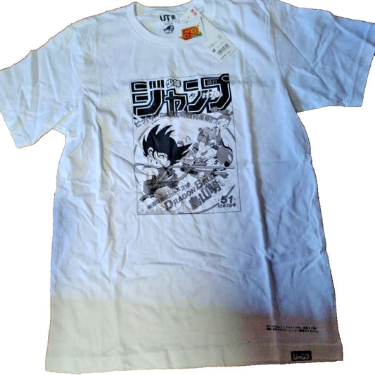 UNIQLO DRAGON BALL T-shirt M Size JUMP 50th Anniversary Akira Toriyama JAPAN