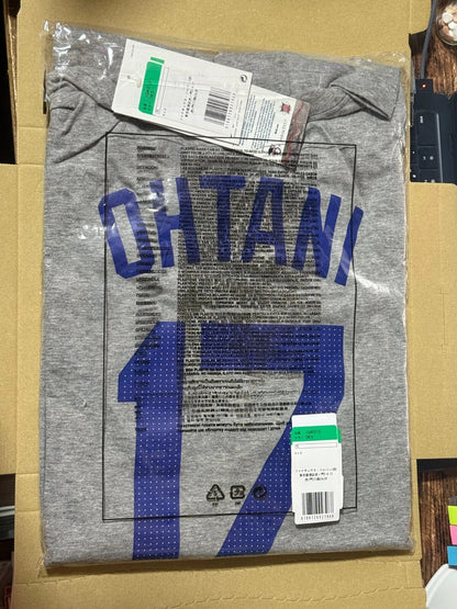 NIKE SHOHEI OTANI MLB Tokyo Series Dodgers T-Shirt XL size Gray From JAPAN