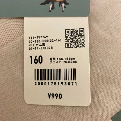 SPY X FAMILY Uniqlo UT 2nd Ed. Kids T-shirt Anya & Bond 160 cm JAPAN