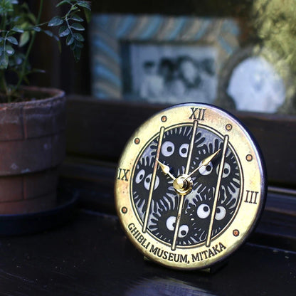 Studio Ghibli Museum Original Pitch-Black Blackie Diving Window Clock Totoro JPN