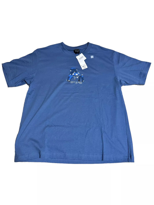 GHOST IN THE SHELL x GU T-shirt Stand Alone Complex Water Scorpion L Size JAPAN