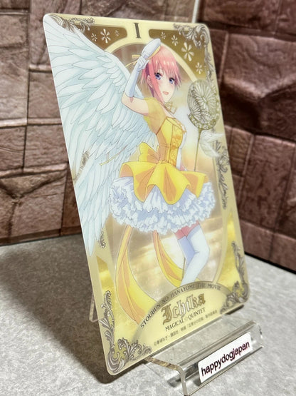 The Quintessential Quintuplets Magical Quintet Angel Plastic Mini Desk-Pad JAPAN