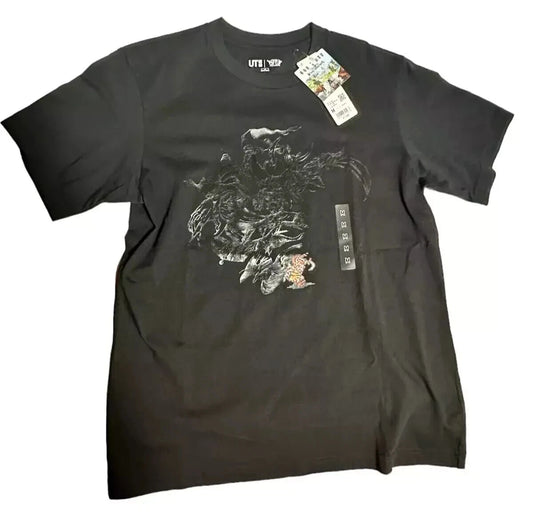 UNIQLO x Final Fantasy XVI Goblins T-shirt M size black NEW From JAPAN
