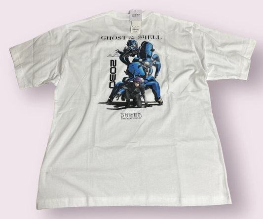 GHOST IN THE SHELL GU T-shirt Stand Alone Complex Water Scorpion Motoko L JAPAN