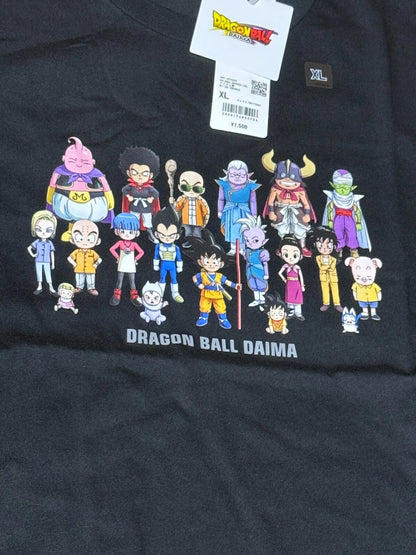 DRAGON BALL DAIMA Uniqlo UT graphic 2025 T-shirt regular Black XL size JAPAN
