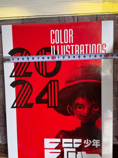 Weekly Jump 2024 Center & Opening Color Illustrations Pre-order Limited JAPAN