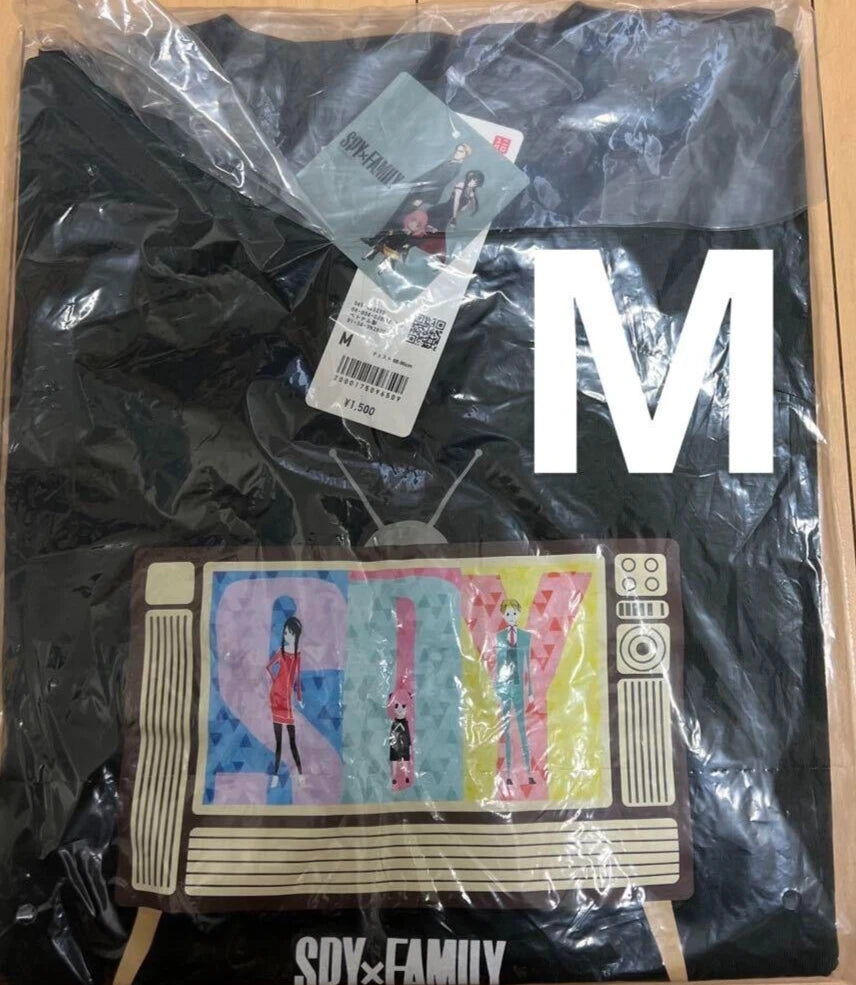 SPY X FAMILY Uniqlo UT 2nd Ed. Adult T-shirt Anya Roid Yoru L (US M) size JAPAN