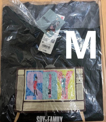 SPY X FAMILY Uniqlo UT 2nd Ed. Adult T-shirt Anya Roid Yoru L (US M) size JAPAN