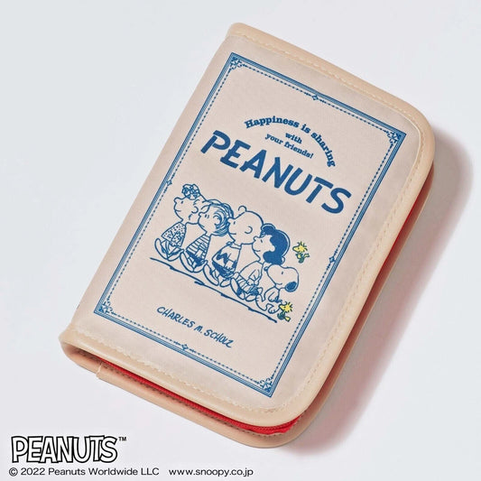 Snoopy book-type bellows valuables case GLOW September 2022 limited appendix JPN