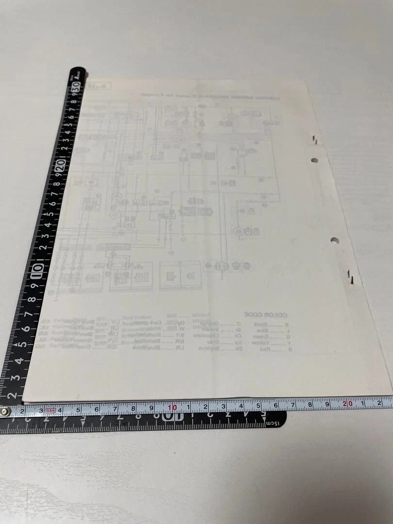 YAMAHA FZR1000 (F) '94 Service Manual 3GM-AE3 English Version from Japan