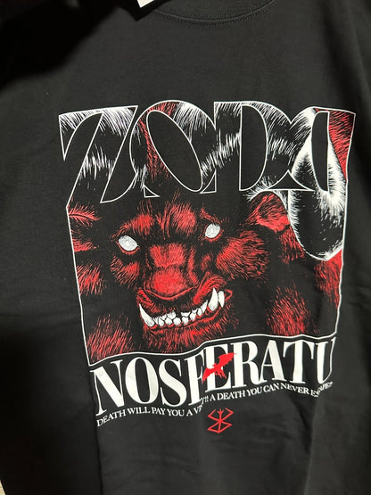 BERSERK Exhibition Limited Official T-shirt Size M (US S) ZOD RARE Black JAPAN