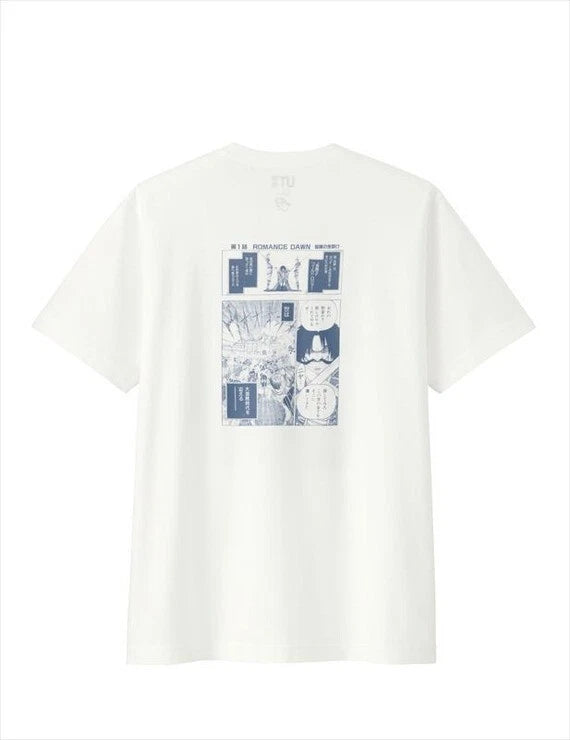 UNIQLO x ONE PIECE T-shirt L size JUMP 50th Anniversary Eiichiro Oda From JAPAN