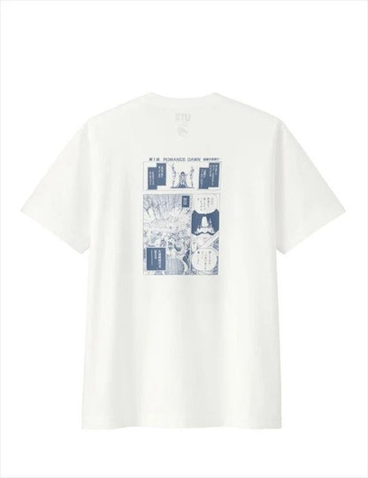 UNIQLO x ONE PIECE T-shirt L size JUMP 50th Anniversary Eiichiro Oda From JAPAN