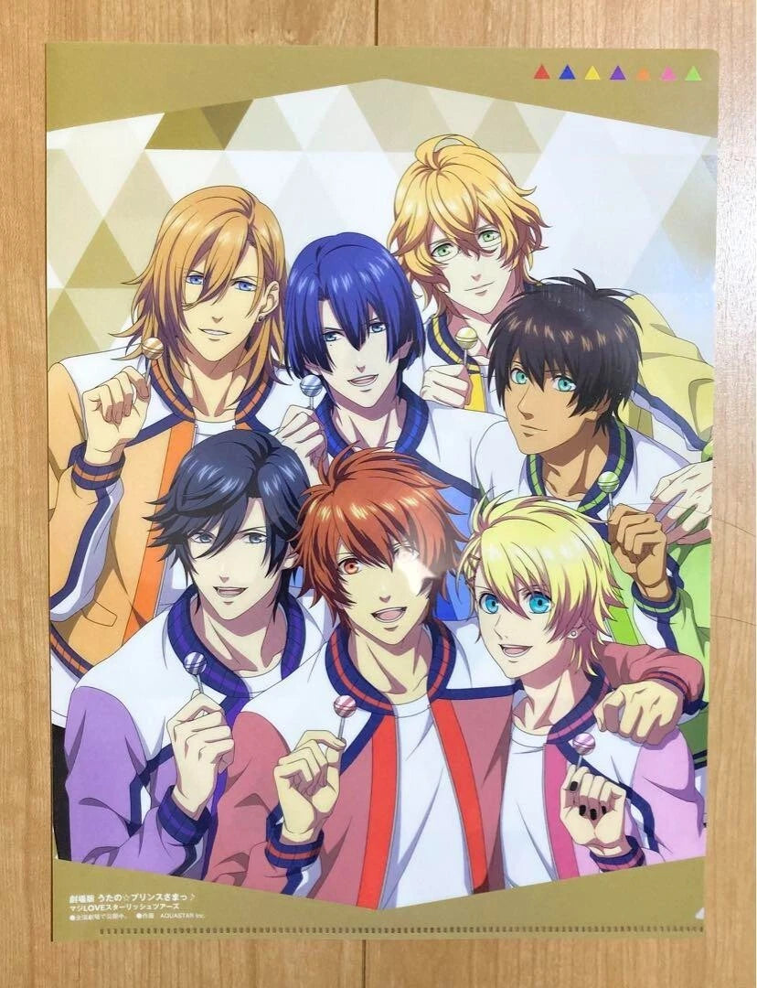 Animedia October 2022 issue Uta no Prince-sama clear file with Pokemon poster JP