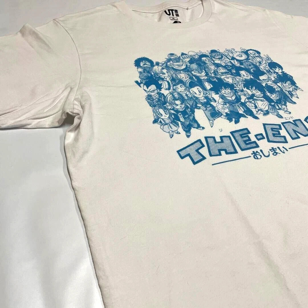 UNIQLO The END DRAGON BALL T-shirt XL JUMP 50th Anniversary Akira Toriyama JAPAN