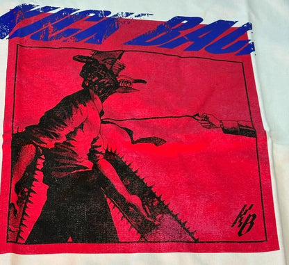 UNIQLO Chainsaw Man Kenshi Yonezu KICK BACK Relaxed Fit T-shirt L Size Japan