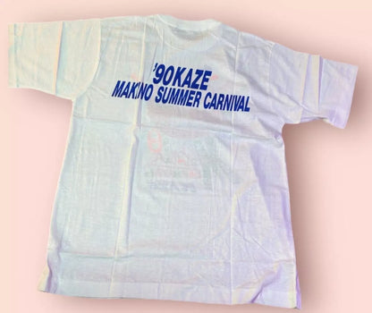 Vintage Kawasaki KAZE Riders Club LIMITED 1990 T-Shirt Makino Summer Carnival JP