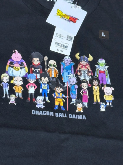 DRAGON BALL DAIMA Uniqlo UT graphic 2025 T-shirt regular Black L size From JAPAN