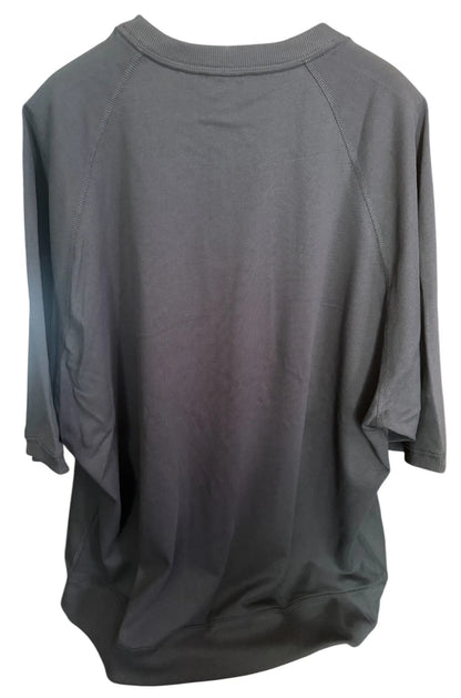 SESAME STREET x GU T-shirt Dark Gray Half Sleeve Ribbed XL size From JAPAN