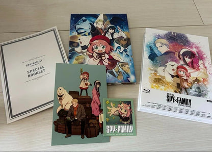 SPY x FAMILY CODE White 2 Blu-ray Deluxe Edition & Movie Bonus Japan English