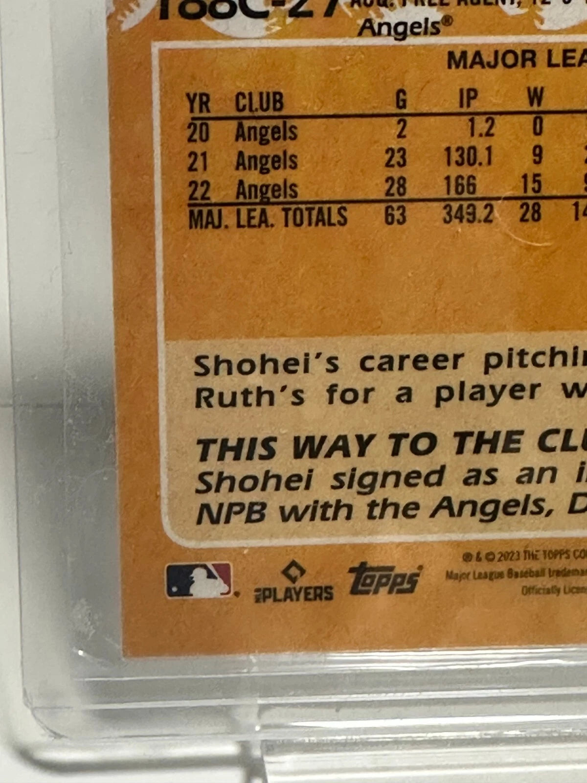 Topps Chrome SHOHEI OHTANI 35th Anniversary 1988-2023 #T88C-27 shine silver JPN