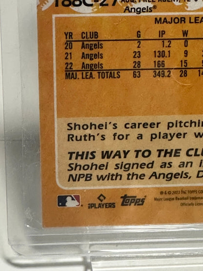 Topps Chrome SHOHEI OHTANI 35th Anniversary 1988-2023 #T88C-27 shine silver JPN