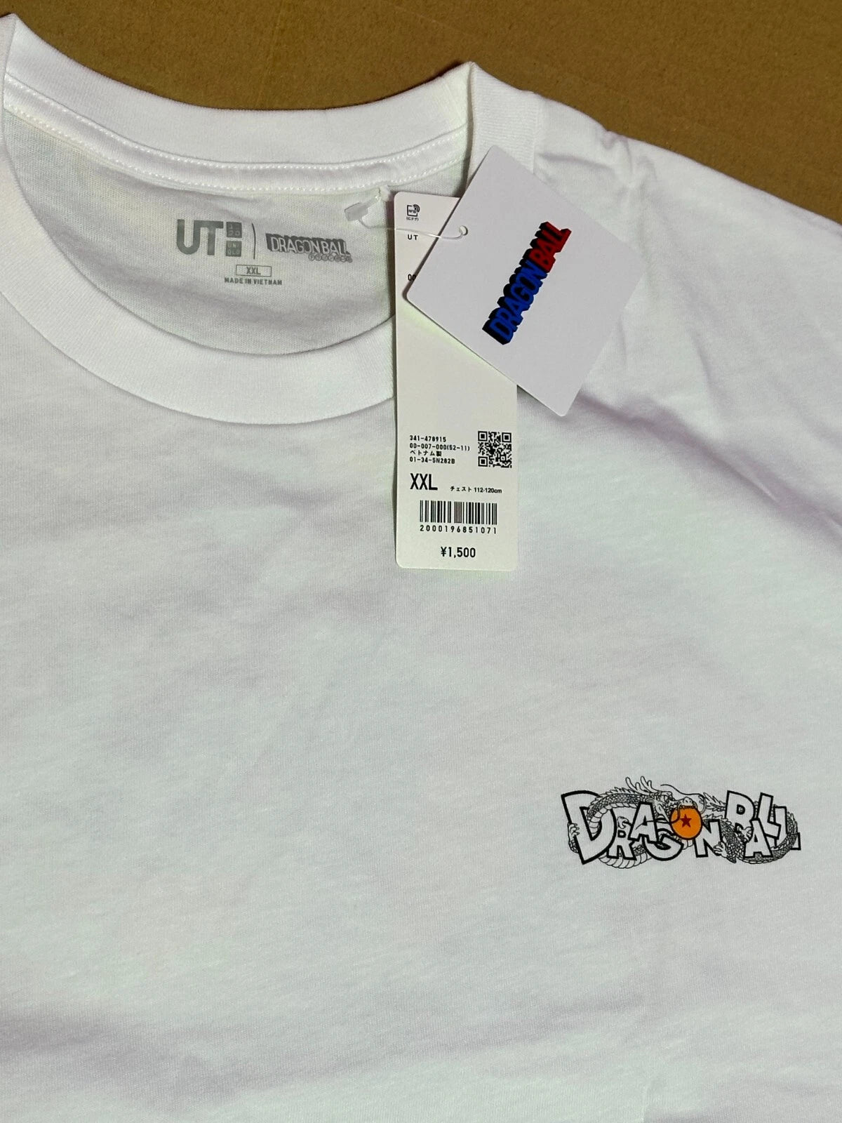 DRAGON BALL Uniqlo UT graphic 2025 T-shirt regular Goku Bulma White XXL JAPAN