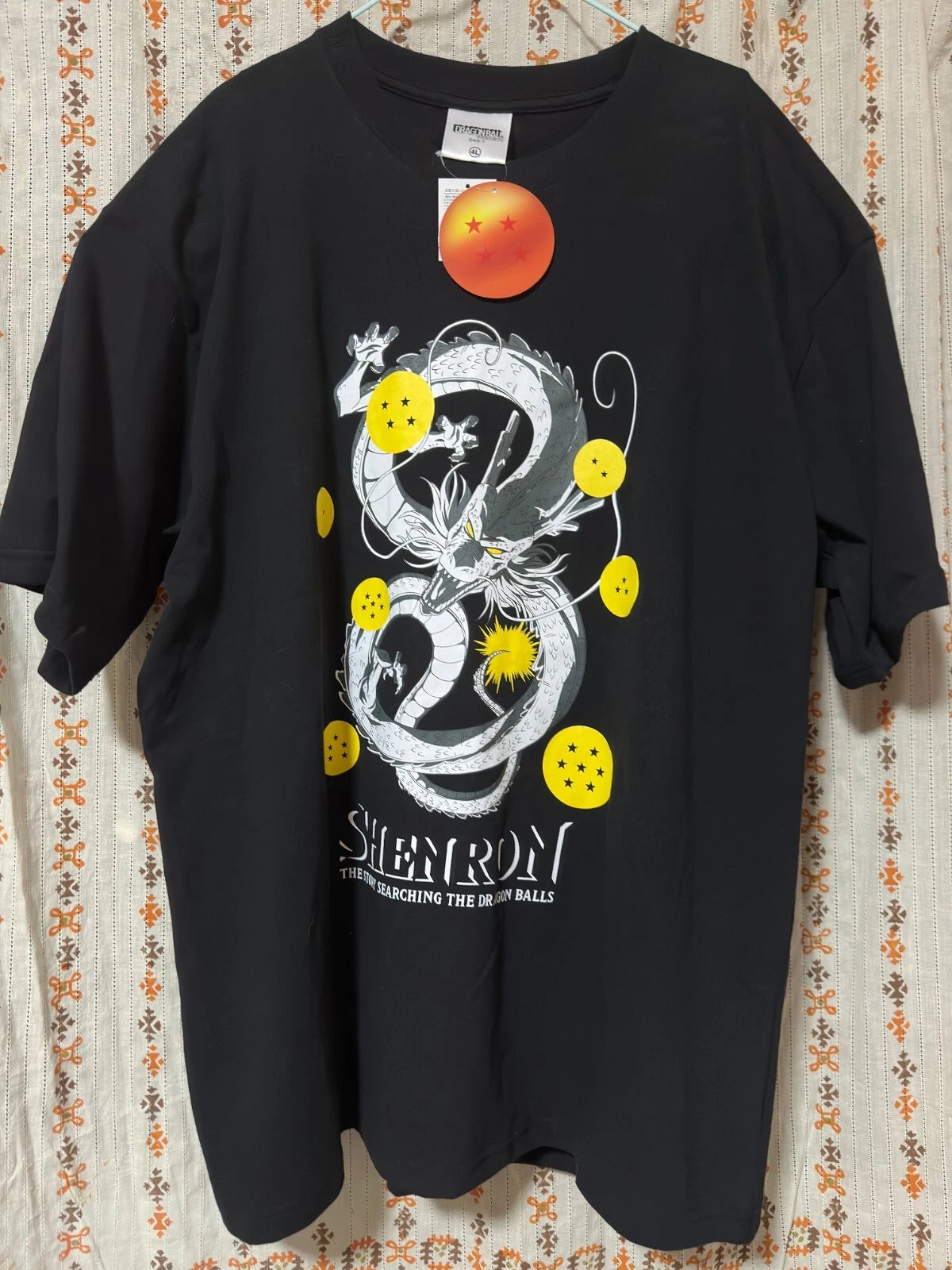 DRAGON BALL Toei Animation T-shirt 4L Size SHENRON Grants Wishes From JAPAN