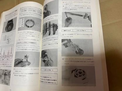 YAMAHA XJ650 special Service Manual 4L6-28197-00 Used from Japan