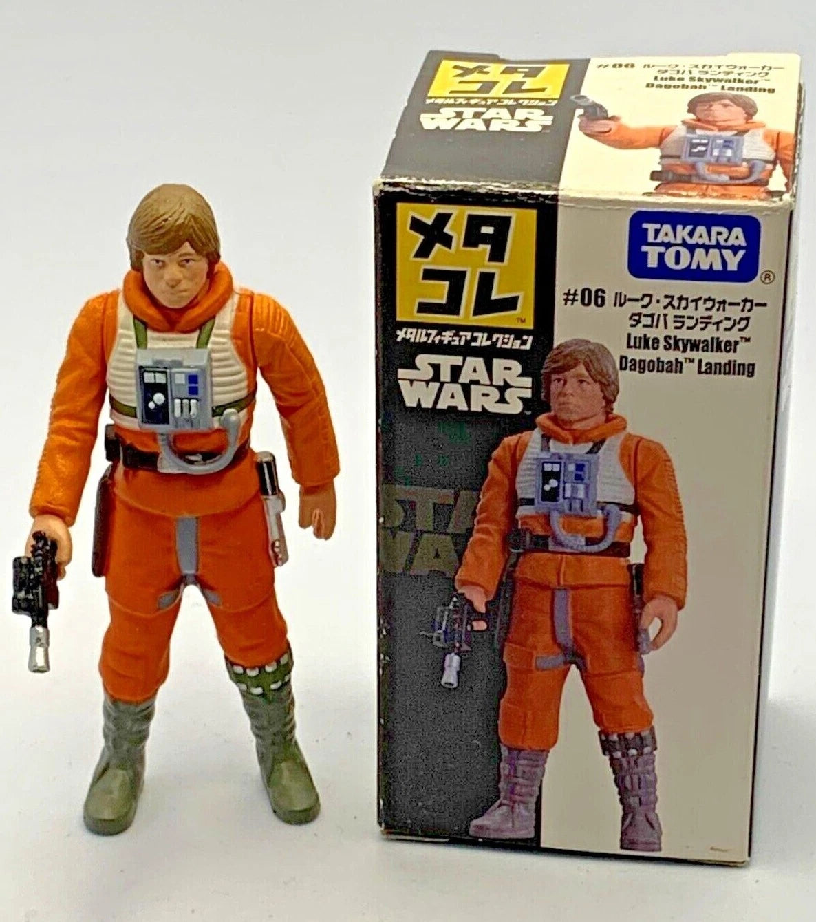 STAR WARS Metal Figure Collection Meta-Colle #6 Luke Skywalker TAKARA TOMY JAPAN